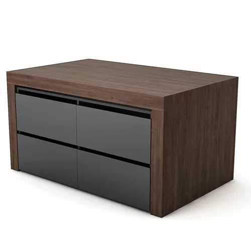 Tavolo ponte con cassetti