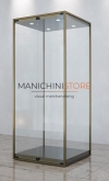 95V metal museum display case