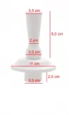 Tappo Champagne per busto sartoriale uomo - bianco