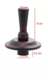 Tappo Champagne per busto sartoriale donna - nero