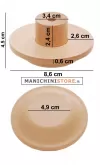 Tappo per busto sartoriale donna - Legno frassino