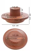 Tappo per busto sartoriale donna - Legno noce