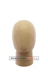 Testa donna rivestita in cartapesta H 10