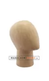 Testa donna rivestita in cartapesta H 10
