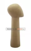 Testa donna rivestita in cartapesta H 40