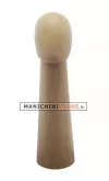 Testa donna rivestita in cartapesta H 40