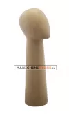 Testa donna rivestita in cartapesta H 40