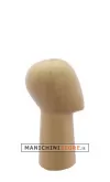 Testa uomo rivestita in cartapesta H 20