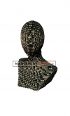Mezzo busto in cartone a strati - Nero