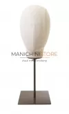Testa porta accessori in tessuto con base in metallo brown