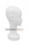 Testa donna porta accessori precolorata bianca