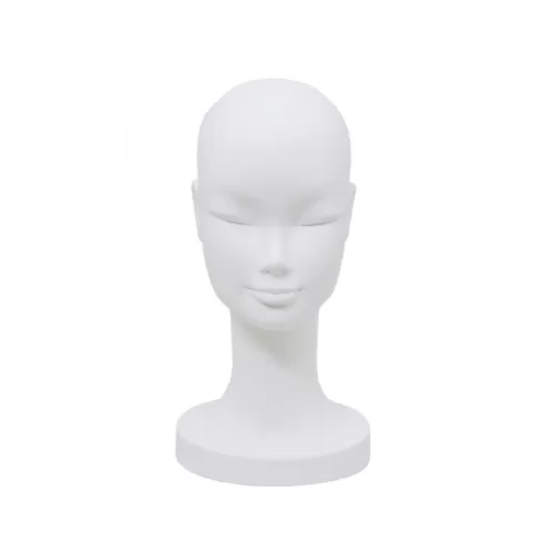 Testa donna porta accessori precolorata bianca