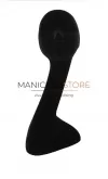 Testa donna porta accessori in velluto nero