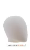 Testa donna porta accessori in plastica bianca