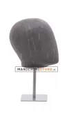Testa uomo porta accessori in cartapesta Antracite