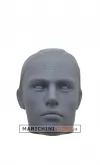 Testa uomo porta accessori precolorata - Grigio piombo