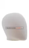 Testa uomo porta accessori in plastica bianca