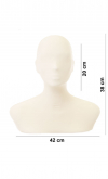 Testa donna porta accessori spillabile