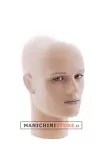 Testa uomo porta accessori realistica