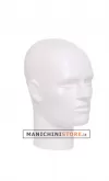 Testa uomo porta accessori precolorata bianca