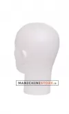Testa uomo porta accessori precolorata bianca
