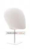 Testa uomo porta accessori in plastica con base