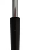 Busto uomo total black con base tonda - ex noleggio