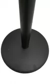 Busto uomo total black con base tonda - ex noleggio