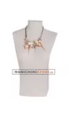 Torso display gioielli cartapesta naturale