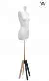 Busto Donna Essential con base rovere bicolor