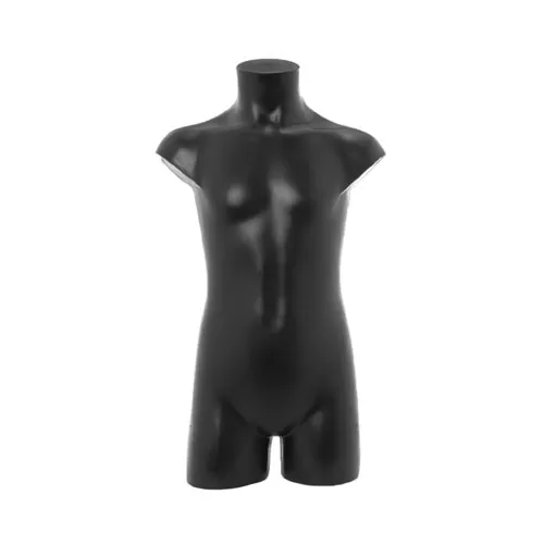 Busto bambino 3-5 anni in plastica - nero
