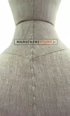 Manichino uomo Plastic Linen testa uovo senza braccia