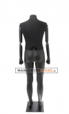 Manichino uomo Plastic Lycra con braccia in legno senza testa