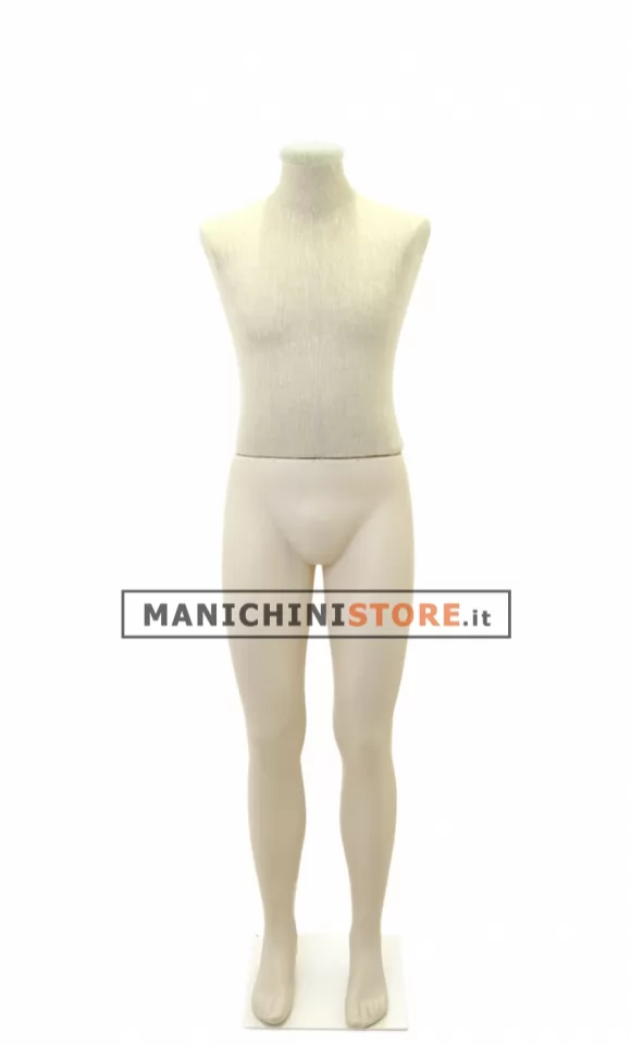 Manichino uomo spillabile Plastic Linen