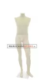 Manichino uomo spillabile Plastic Linen