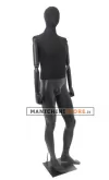 Manichino uomo Plastic Lycra con braccia in legno