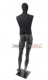 Manichino uomo Plastic Lycra testa uovo senza braccia