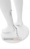 Noleggio 1 manichino donna testa uovo White Plastic